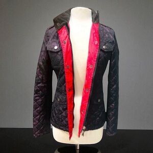 ETRO QUILTED  PRINT PUFFER JACKET SIZE 42